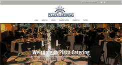 Desktop Screenshot of plazacatering.com